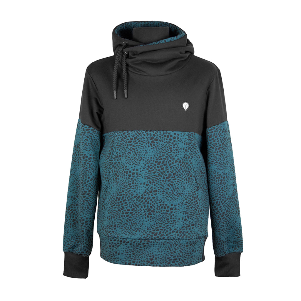 Sudadera ALAI LEOPARDO TURQUESA