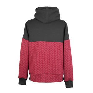 Sudadera ALAI ESPIGA GRANATE