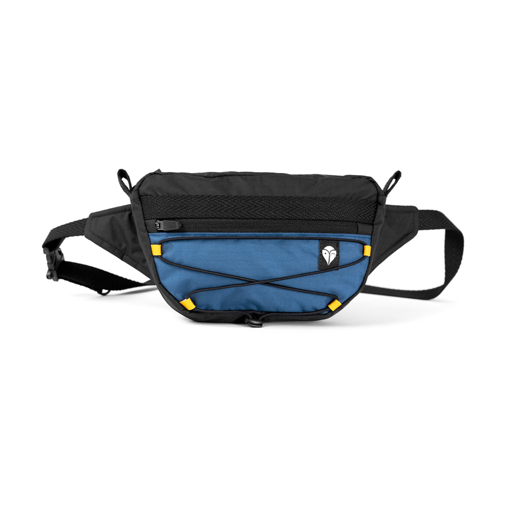 Riñonera GORA AZUL - MOSTAZA