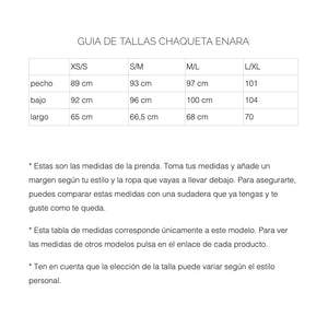 Chaqueta ENARA MOSTAZA