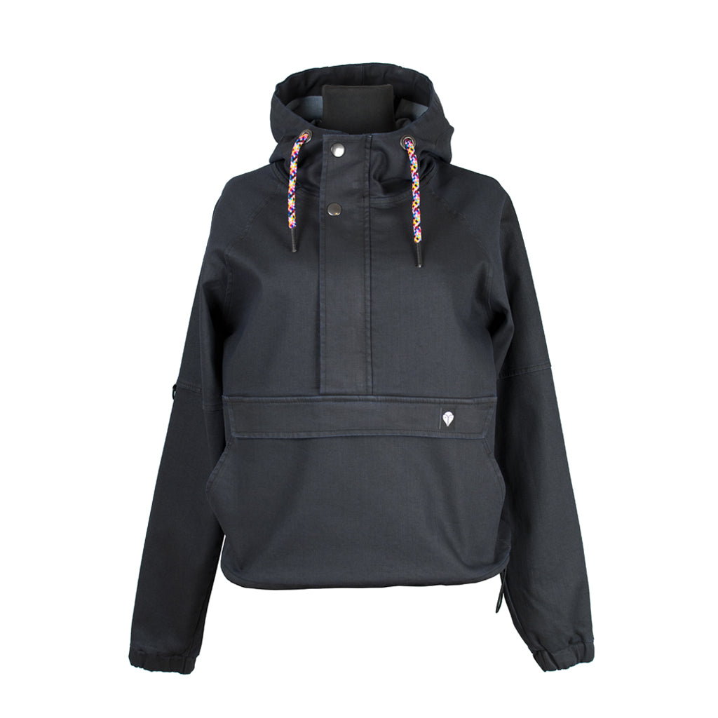 Chaqueta MIKA NEGRA AZULADA