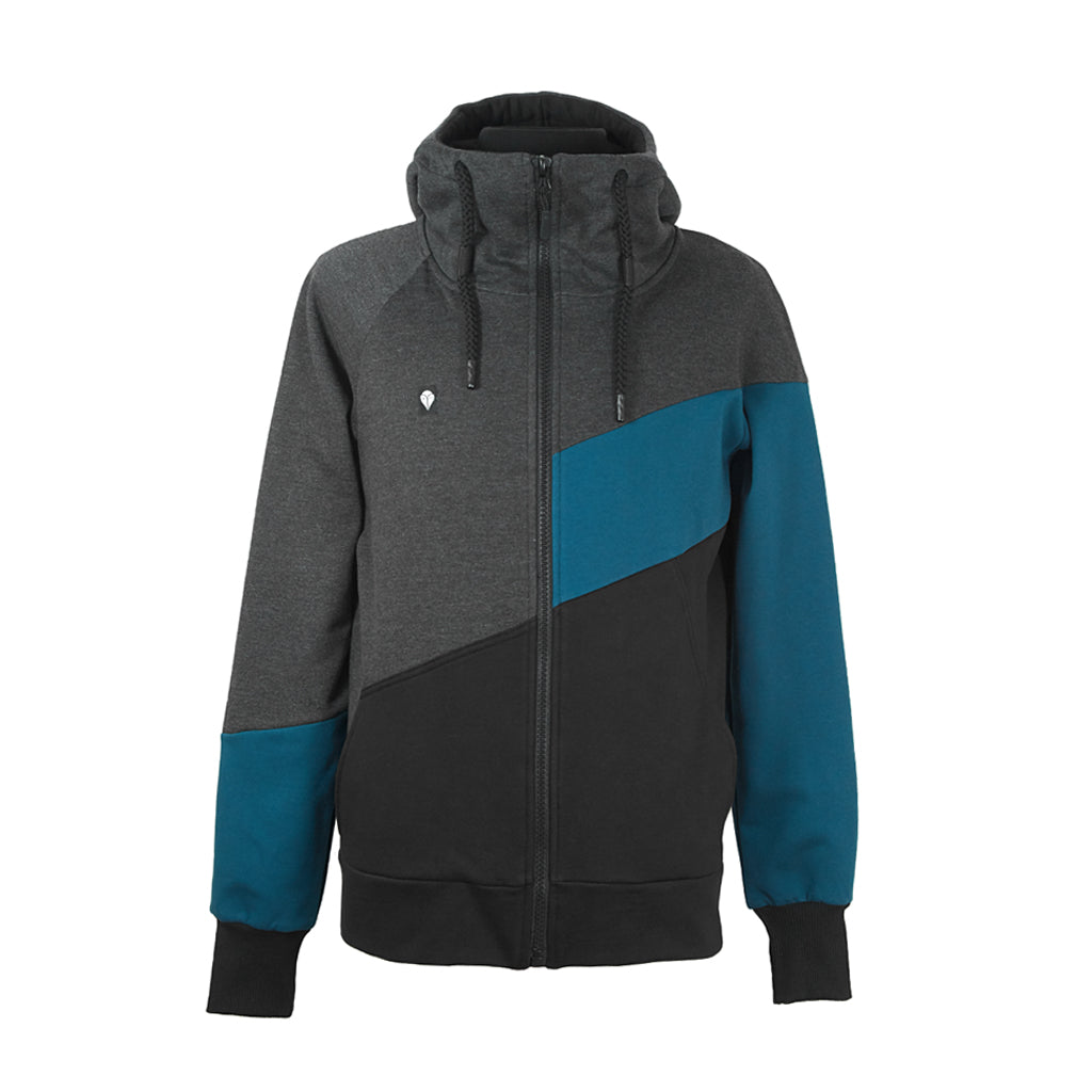 Sudadera abierta URKIOLA TURQUESA